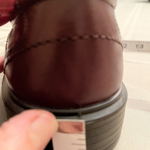 Men's Brown Leather Ecco lace-up shoe EUsize 43/US 9-9.5 - Picture 9 of 9